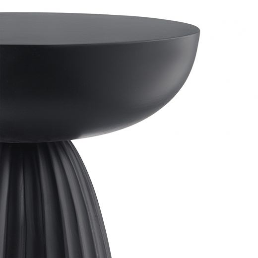 Столик приставной Ujev, Ø30,5 см, черный