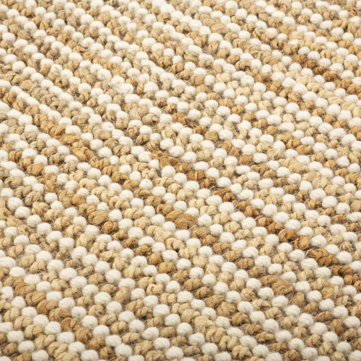 Ковер из джута и шерсти Delhi из коллекции Ethnic