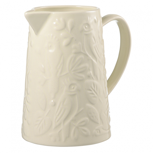 Кувшин Birds of Paradise, 980 мл, кремовый