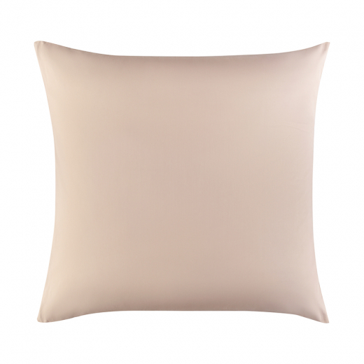 Набор наволочек из премиального сатина бежевого цвета из коллекции Essential, 70х70 см