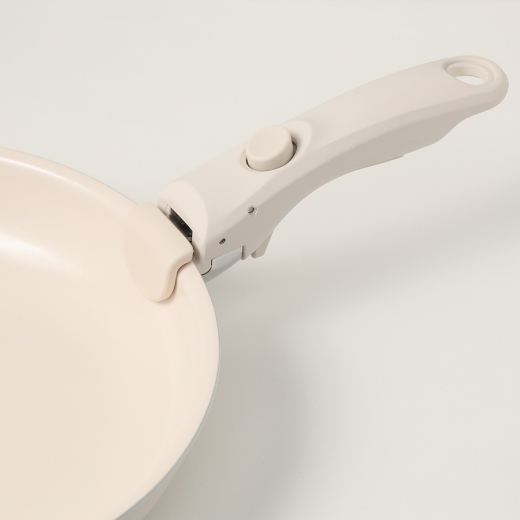 Сковорода с крышкой и съемной ручкой Smart Ceramic, Ø26 см