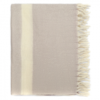 Плед мохеровый Over Horizon цвета марсала из коллекции Trendy Ruffles, 130х180 см