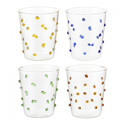 Набор стаканов Pom-pon, 425 мл, 4 шт.