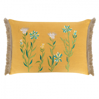 Подушка декоративная Radiant bloom из коллекции Ethnic, 30х45 см
