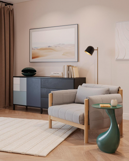 Ковер из шерсти Panaji из коллекции Ethnic, 120х180см