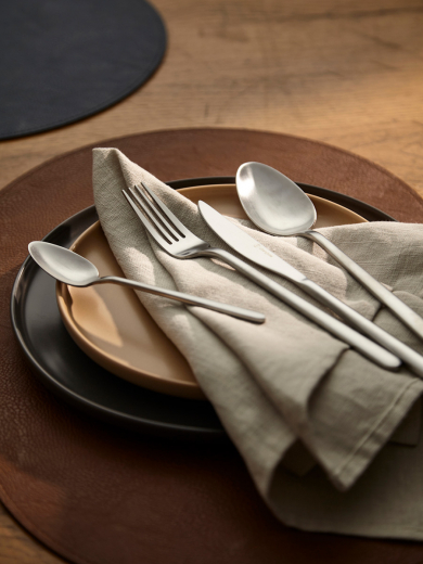 Салфетка сервировочная Pool, 30х45 см, синяя/коричневая