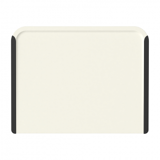 Доска разделочная SmartChef, 40х31 см, бежевая/бордовая