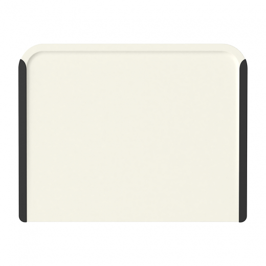 Доска разделочная SmartChef, 40х31 см, бежевая/бордовая