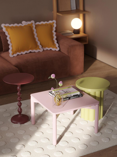 Столик приставной Vivlend, Ø43 см, лайм