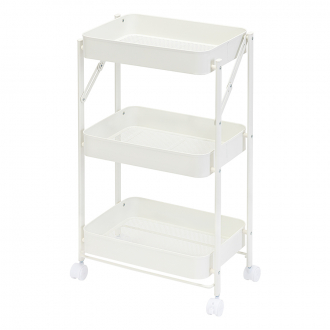 Этажерка 3-х ярусная Smart Cart, белая