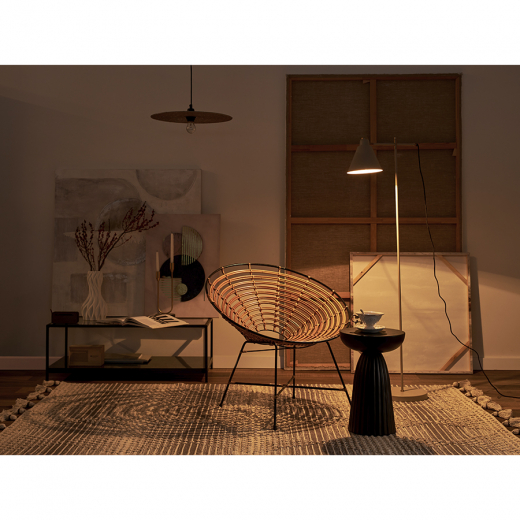 Столик приставной Ujev, Ø30,5 см, черный