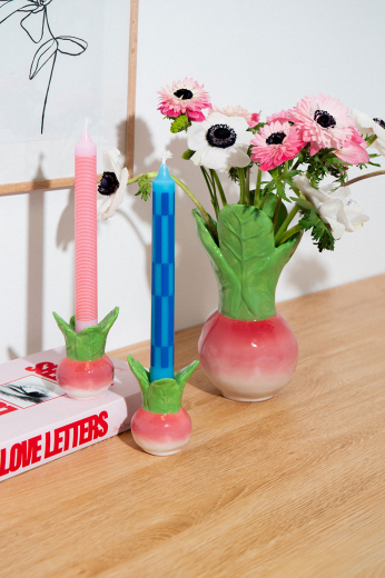 Подсвечник Radish, 6,7 x 6,7 x 8,7 см