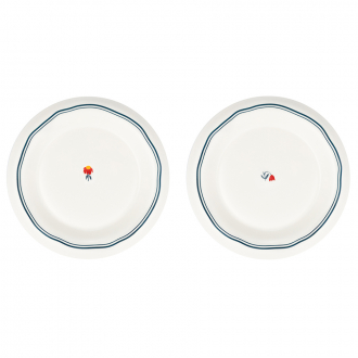 Набор тарелок Plush, Sunny Bells, Ø21 см, 2 шт.