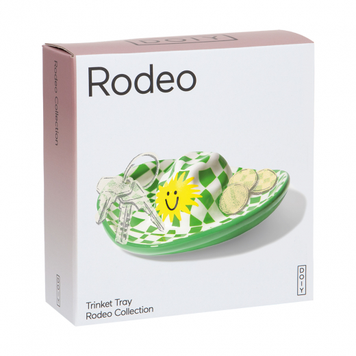 Поднос декоративный, Rodeo, Cowboy Hat, 14,6х15.5 см