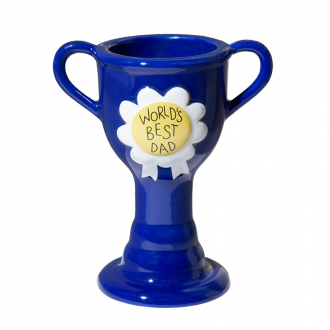 Ваза Trophy, 11,4 см, синяя