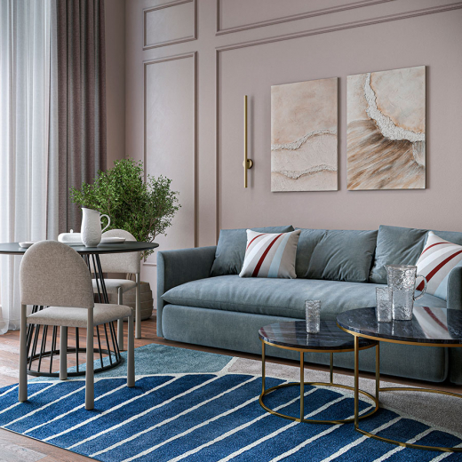 Панно декоративное Waves, 60х90 см