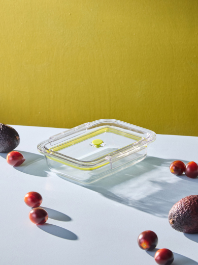 Контейнер для запекания и хранения Click Glass с крышкой, 700 мл