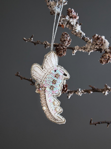 Набор елочных украшений Christmas pearls из коллекции New Year Essential, 4 шт.