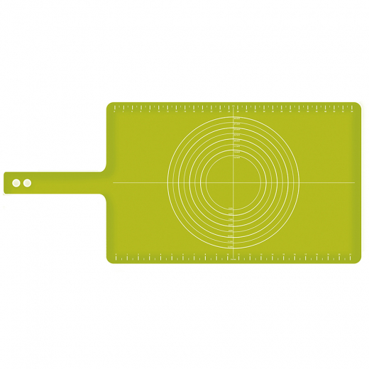 Коврик для теста с мерными делениями Roll-up™, 38х58 см, зеленый