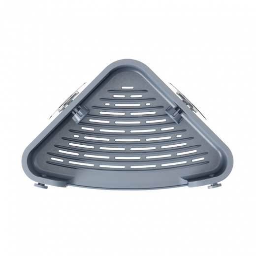 Органайзер для душа Flex Adhesive угловой, голубой