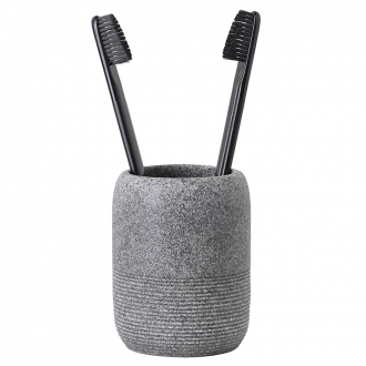 Стакан для зубных щеток Loup, графитовый