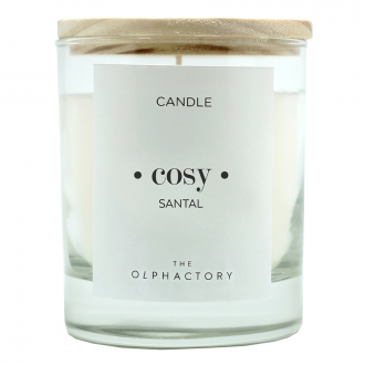 Свеча ароматическая The Olphactory, Cosy, Santal, 40 ч
