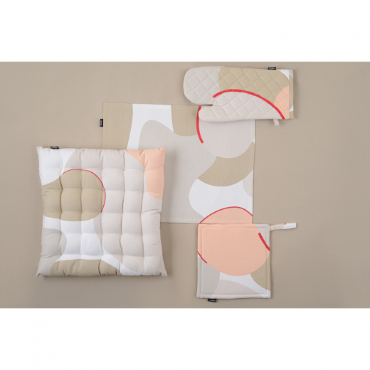 Скатерть из хлопка бежевого цвета из коллекции Essential, 170х250 см