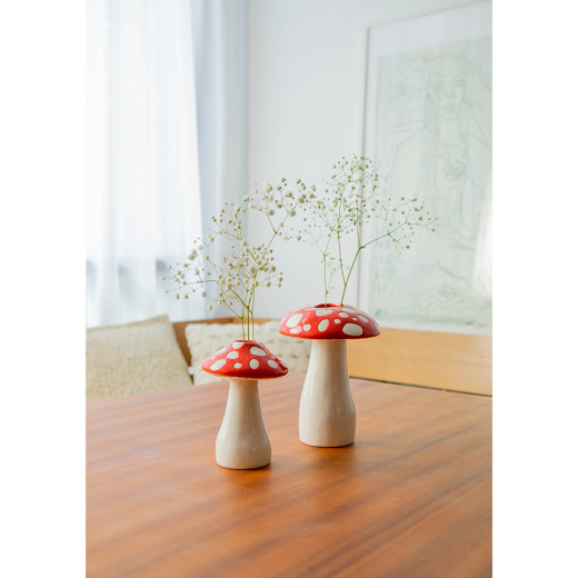Ваза для цветов Amanita, 15 см