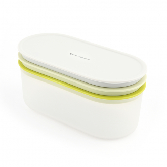 Терка с контейнером и крышкой Smart Helper, 20х10х9,5 см