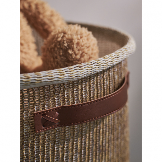 Корзина для хранения Sustainable collection, Ø37х52 см, бежевая