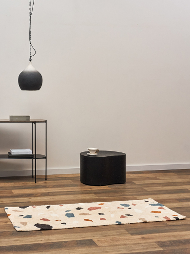 Ковер из хлопка Terrazzo Poetry из коллекции Ethnic