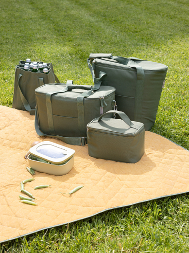 Термосумка для пикника Smart Picnic, M, темно-зеленая