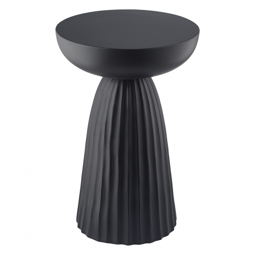 Столик приставной Ujev, Ø30,5 см, черный