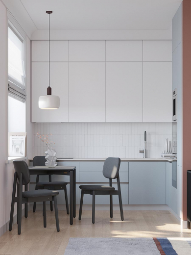 Стул с обивкой Saga, рогожка, темно-серый