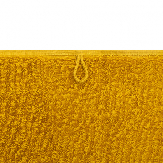 Полотенце банное цвета охры из коллекции Essential, 70х140 см