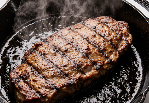 Сковорода для стейка: чугун, нержавейка или антипригарное покрытие?