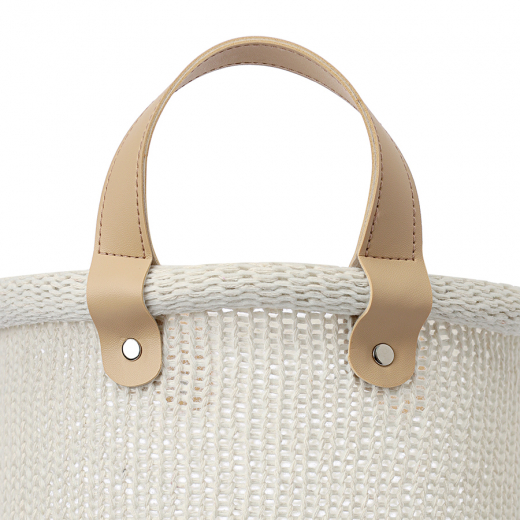 Корзина для хранения Sustainable collection, Ø27х25 см, молочная