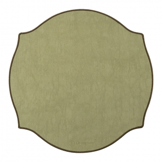 Салфетка сервировочная Etica, Ø38 см, зеленая