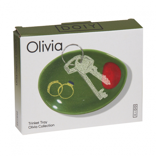 Поднос декоративный Olivia, 12 x 9 x 1,5 см
