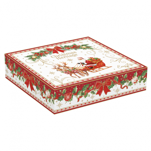 Поднос декоративный Christmas Heritage, 14х11 см