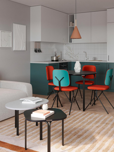 Панно декоративное с эффектом 3D Minimalism, с белой рамой, 40х40 см