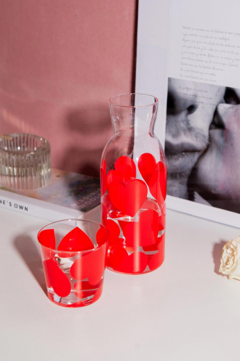 Набор из кувщина и стакана Love, 2 шт.