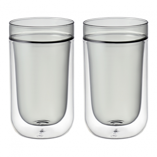 Набор стаканов Pure, 280 мл, дымчато-серые, 2 шт.