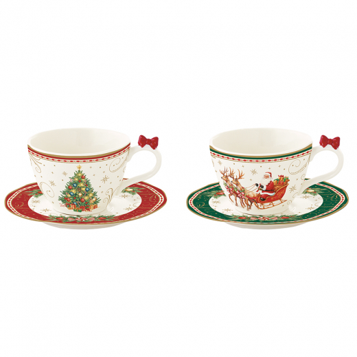 Набор кофейных чашек Christmas Heritage, 120 мл, 2 шт.