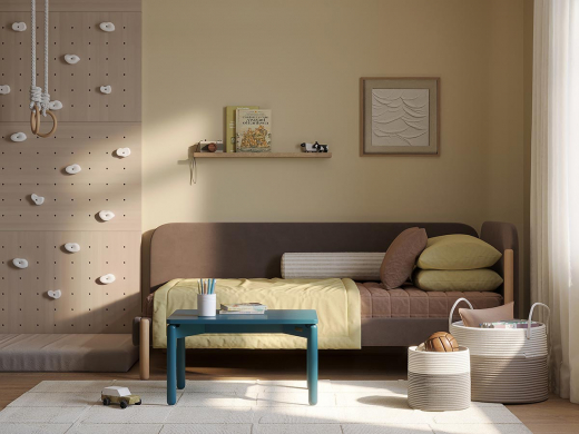 Столик кофейный Saga, 50х70 см, сине-зеленый