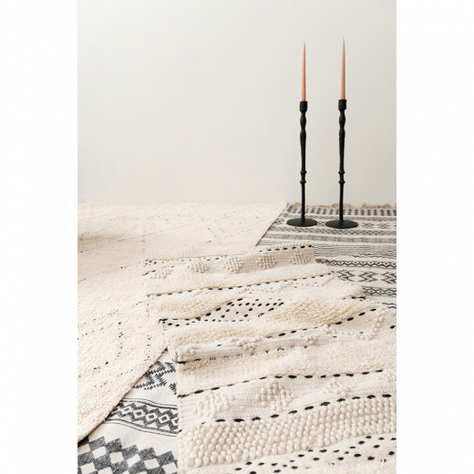 Ковер из шерсти в этническом стиле из коллекции Ethnic, 70х160 см