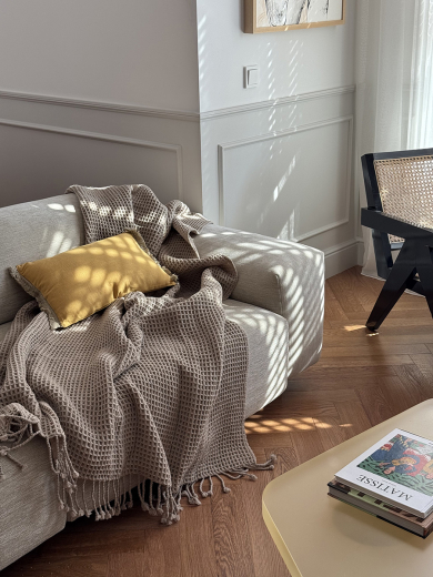 Подушка декоративная Radiant bloom из коллекции Ethnic, 30х45 см