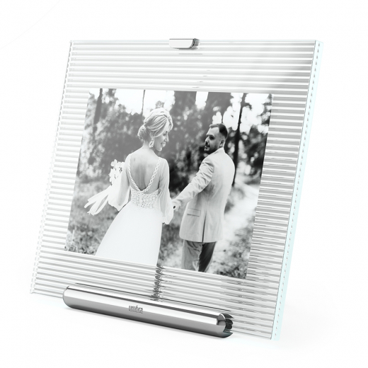 Фоторамка Flute, 16х20 см, хром