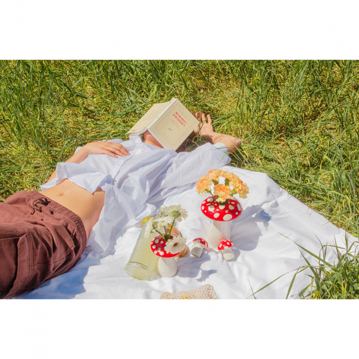 Ваза для цветов Amanita, 15 см