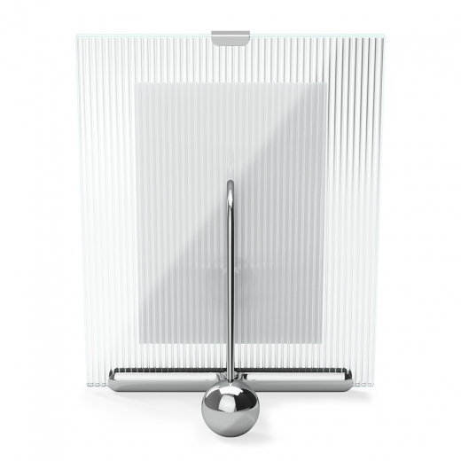 Фоторамка Flute, 16х20 см, хром